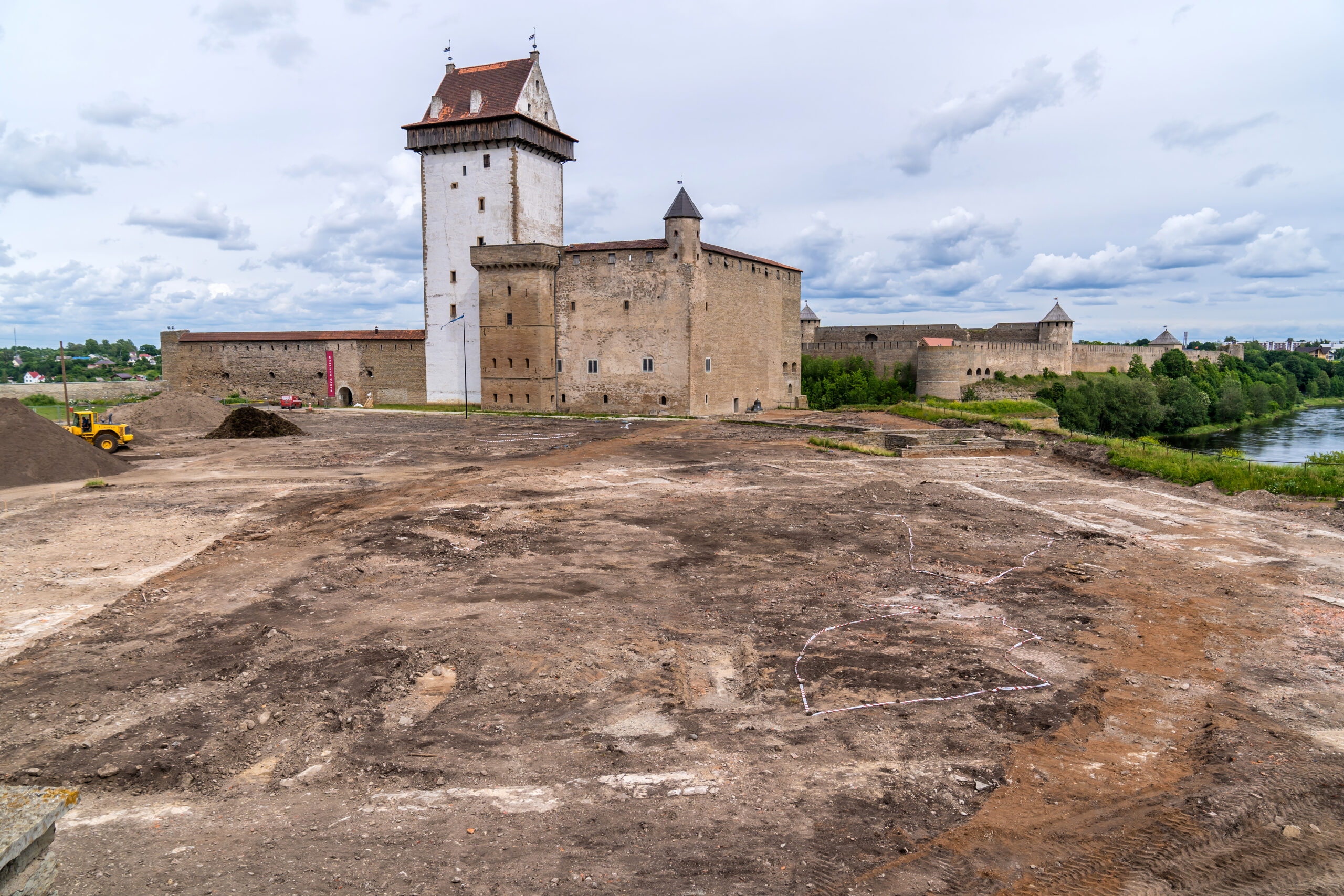 Ürituse Narva Linnuse Läänehoovi tuur pilt
